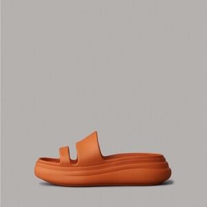Rag and bone Brixley Orange Platform Sandal